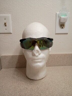 Smith & Wesson Smoke Gray / Black Work Eyewear Safety Sun Glasses Used
